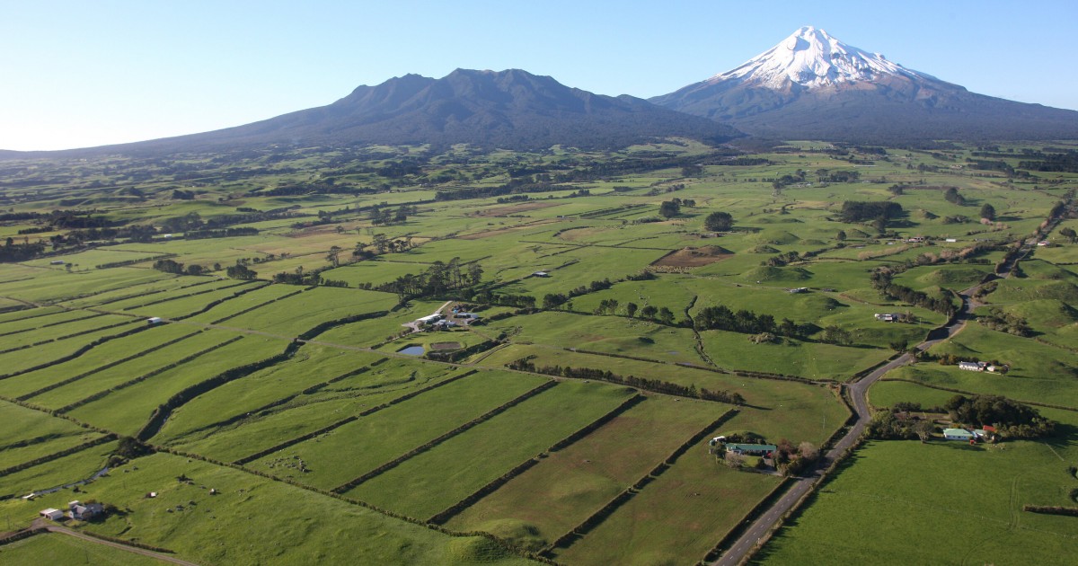 Venture Taranaki report shows 207,000 hectares of Taranaki land